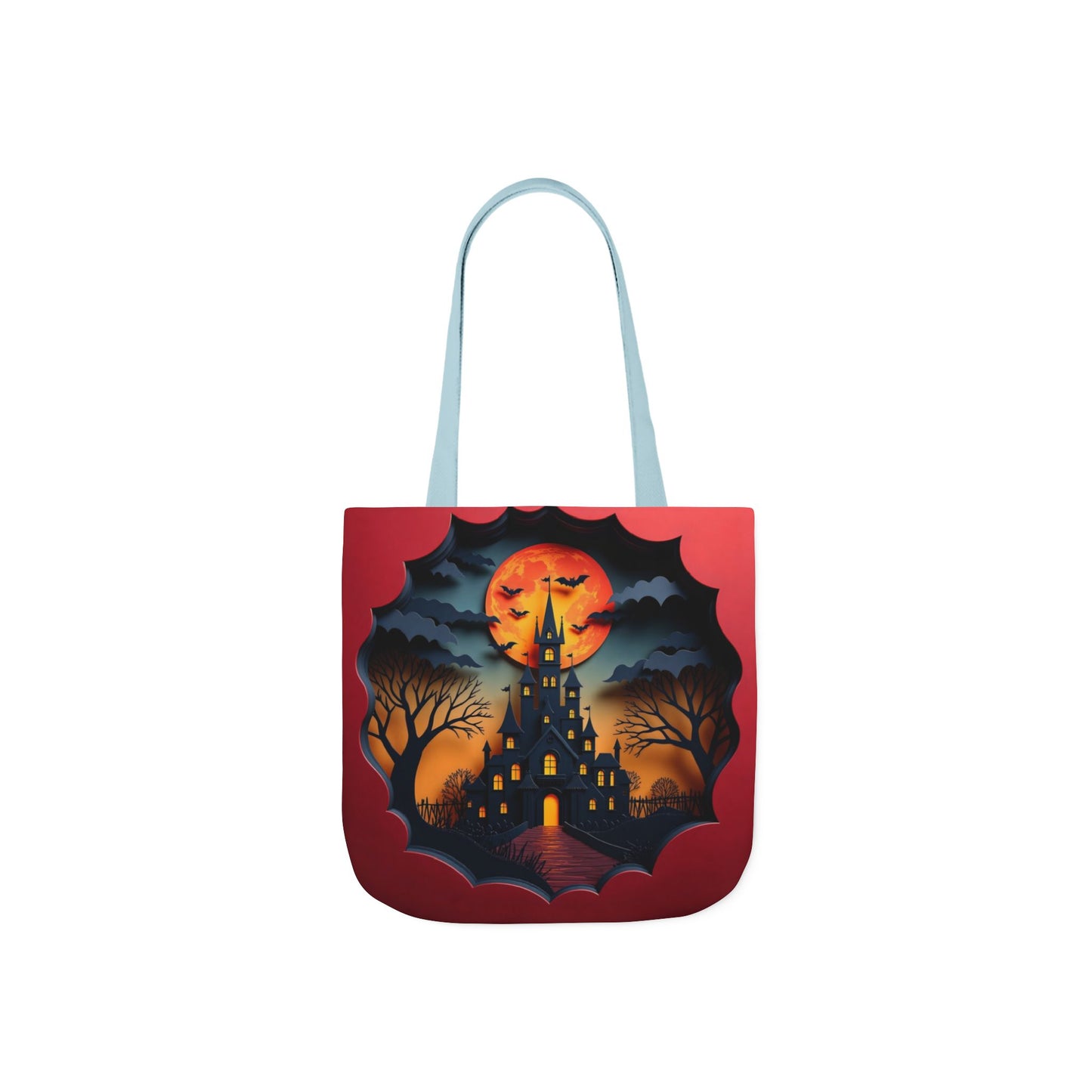 TB05 - Canvas Tote Bag - Skeleton Waltz