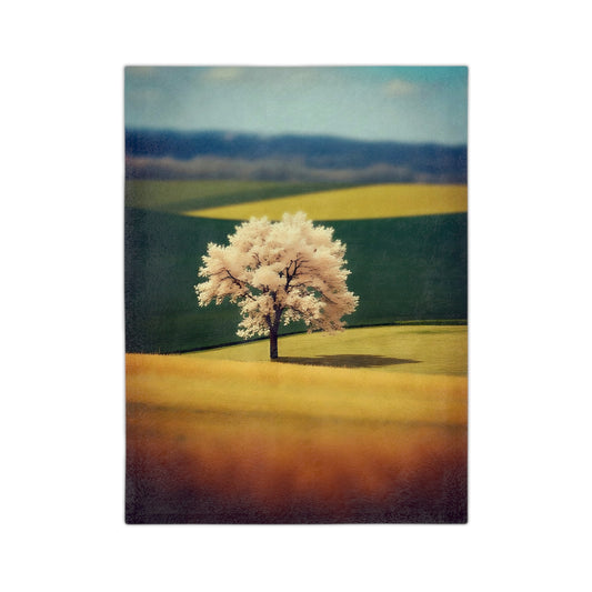 VB10 Velveteen Blanket - Blossom Tree