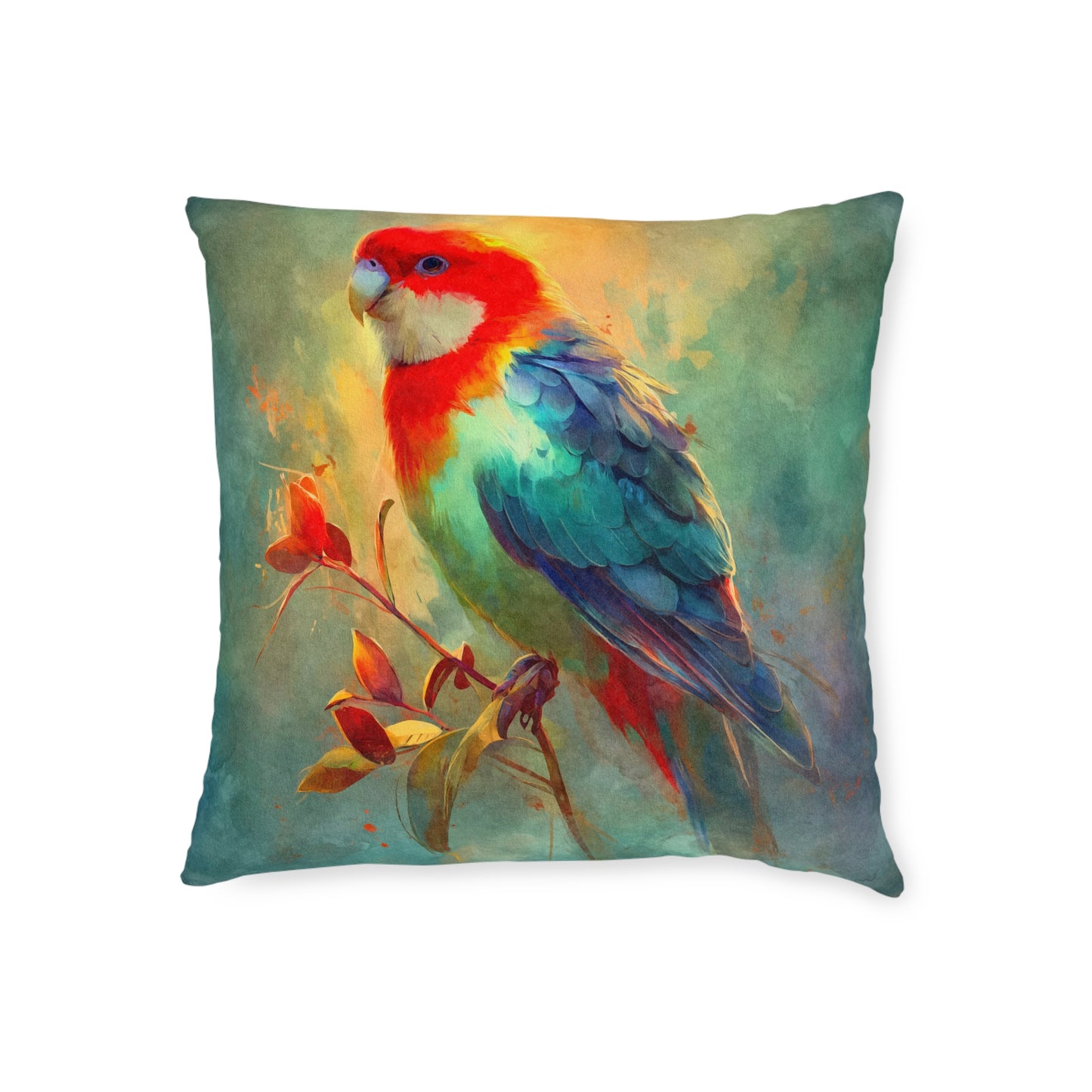 SP13 Square Pillow - Gumleaf Glow