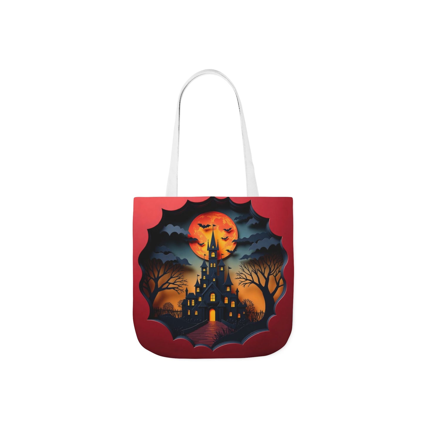 TB05 - Canvas Tote Bag - Skeleton Waltz