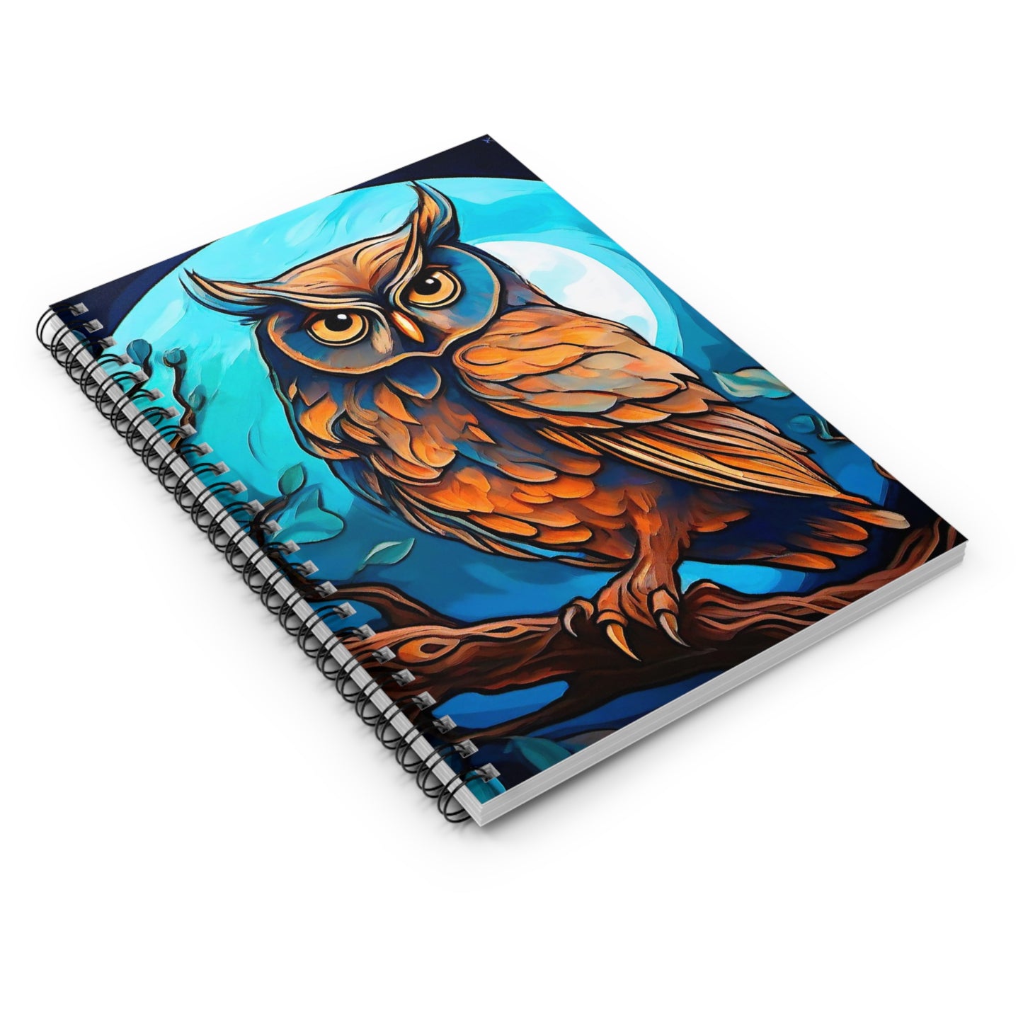 An Everyday Magic with Our Majestic Owl Spiral Notebook! Your Perfect Companion for Lists, Notes, and Poems. Carry It Proudly! (Owl07)