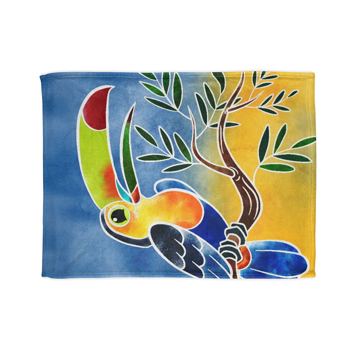 Soft Polyester Blanket - Tropical Joy