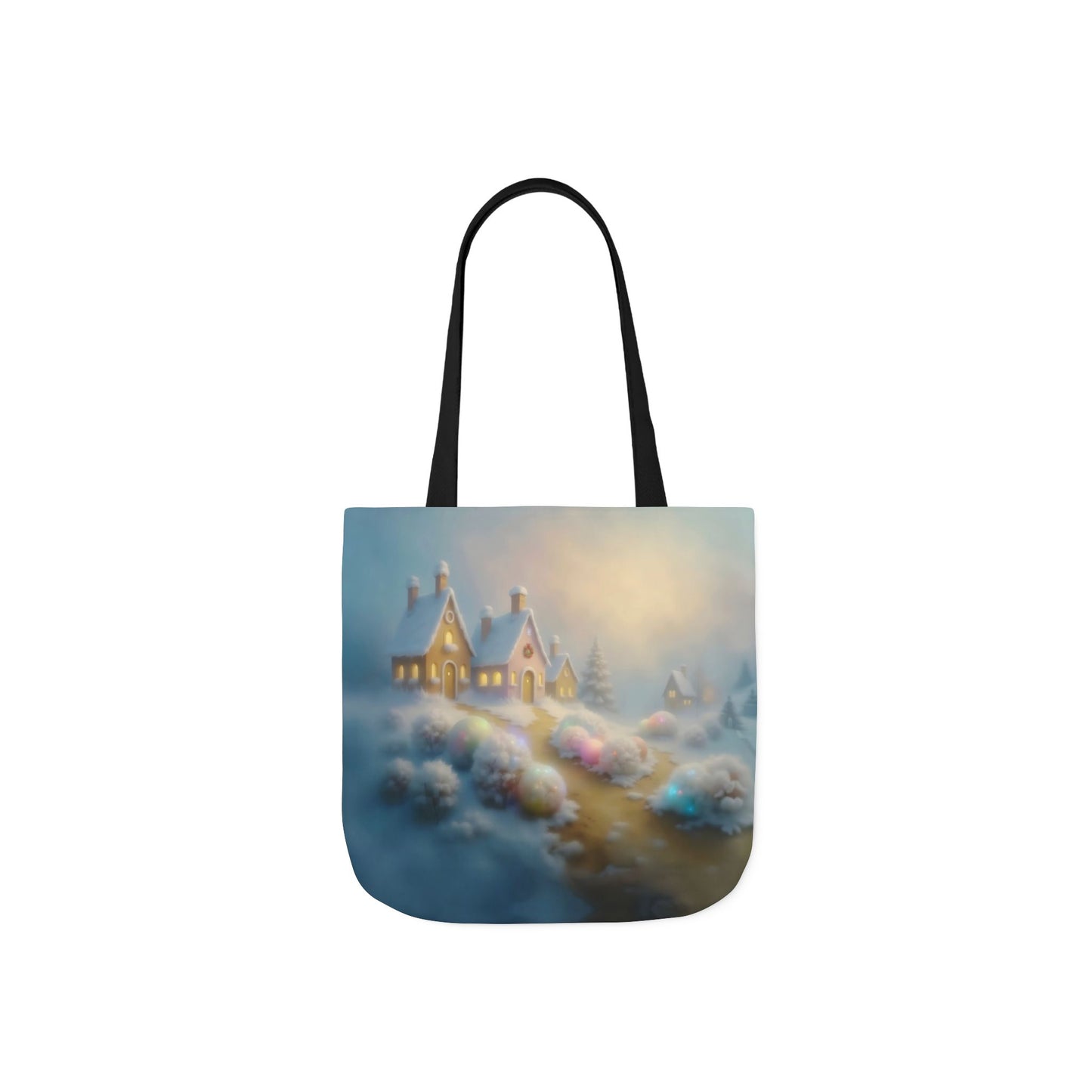 TB16 - Canvas Tote Bag - Snowy Welcome